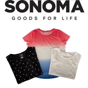 Patriotic USA American Summer Tops T-Shirt Bundle Ladies Clothing Bundle Lot Set